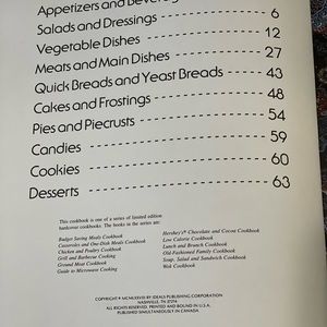 Old-Fashioned Family Cookbook Vintage